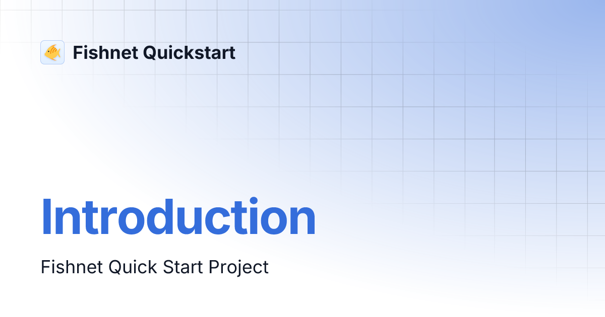 Introduction Quickstart